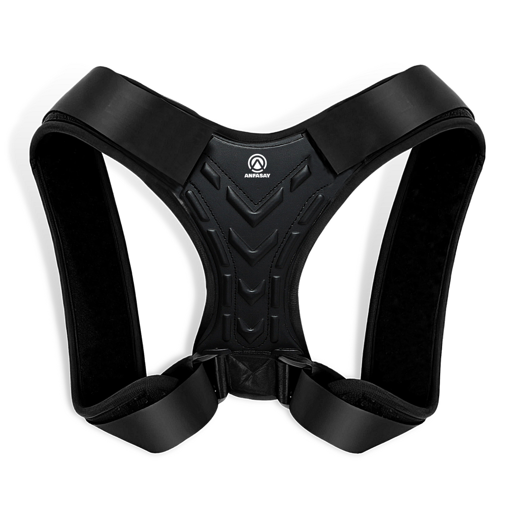One Size Fits All Back Posture Support, Spine, Back Brace for Men and Women, Posture Corrector, Neck, Fully Adjustable & Breathable, Shoulder, Clavicle and Back Pain Relief