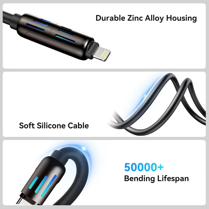 NEW 4-in-1 Multi USB Charging Cable