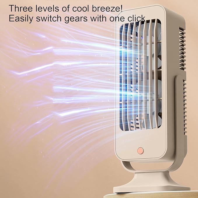 Double Blade Desktop Desk Cooling Fan