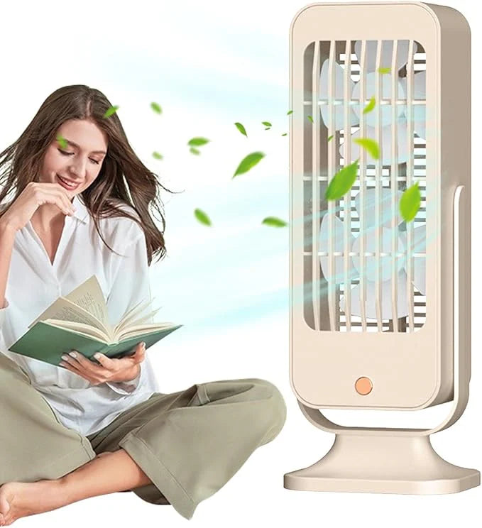 Double Blade Desktop Desk Cooling Fan